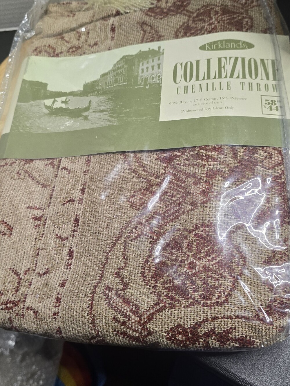 Kirkland's Collezioni Chenille Throw